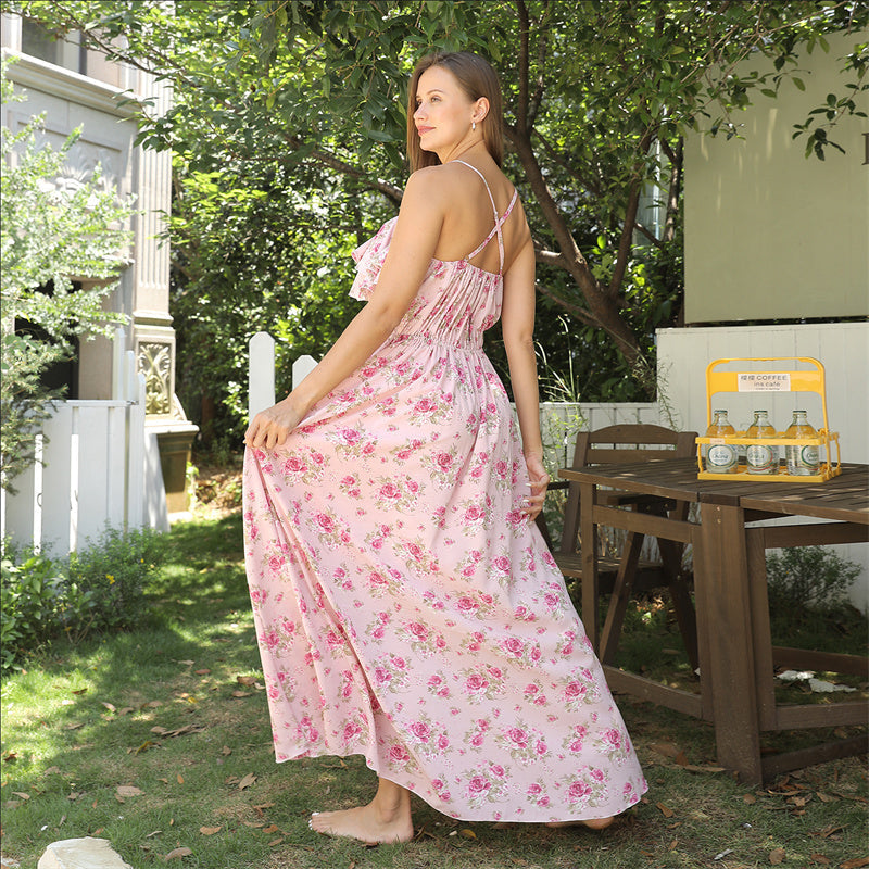 Chic Simple Print Women's Dresses