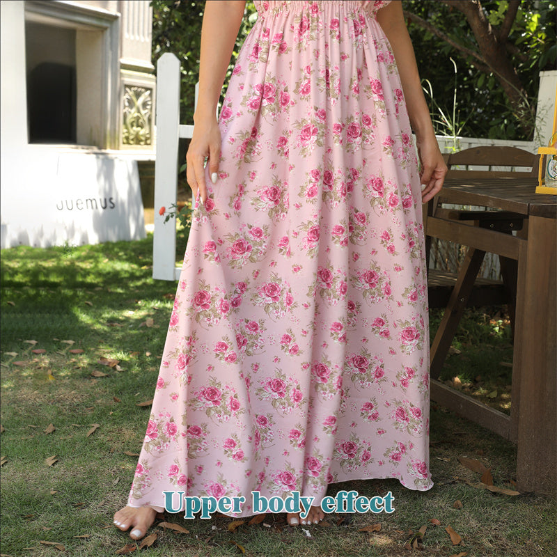 Chic Simple Print Women's Dresses