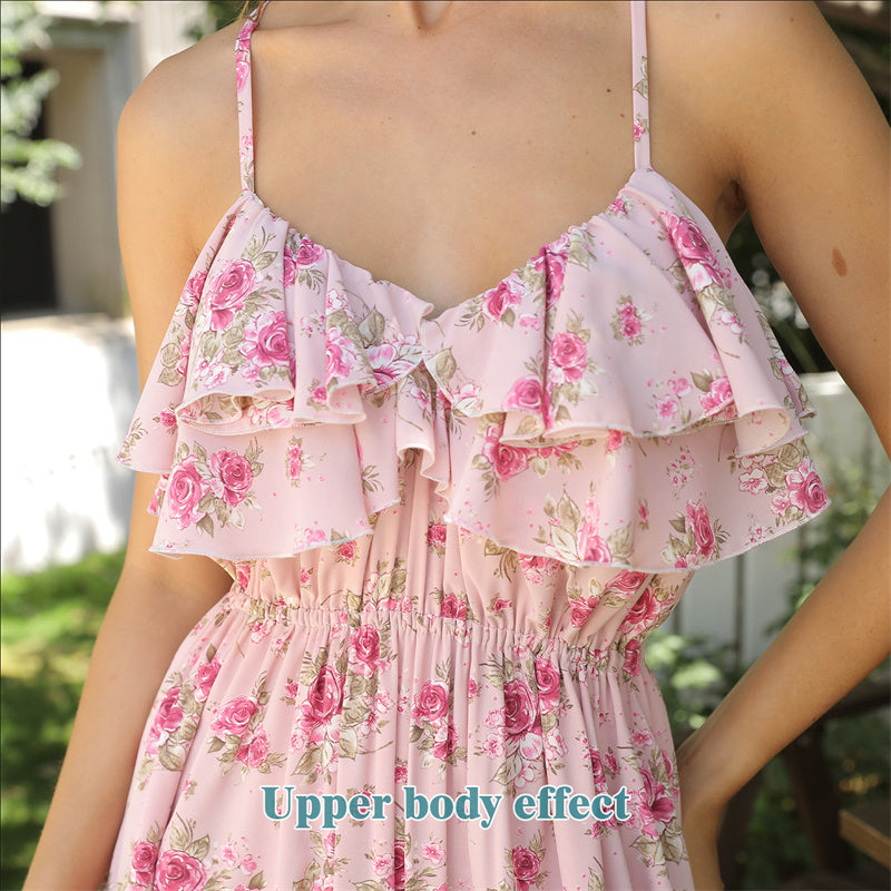 Chic Simple Print Women's Dresses