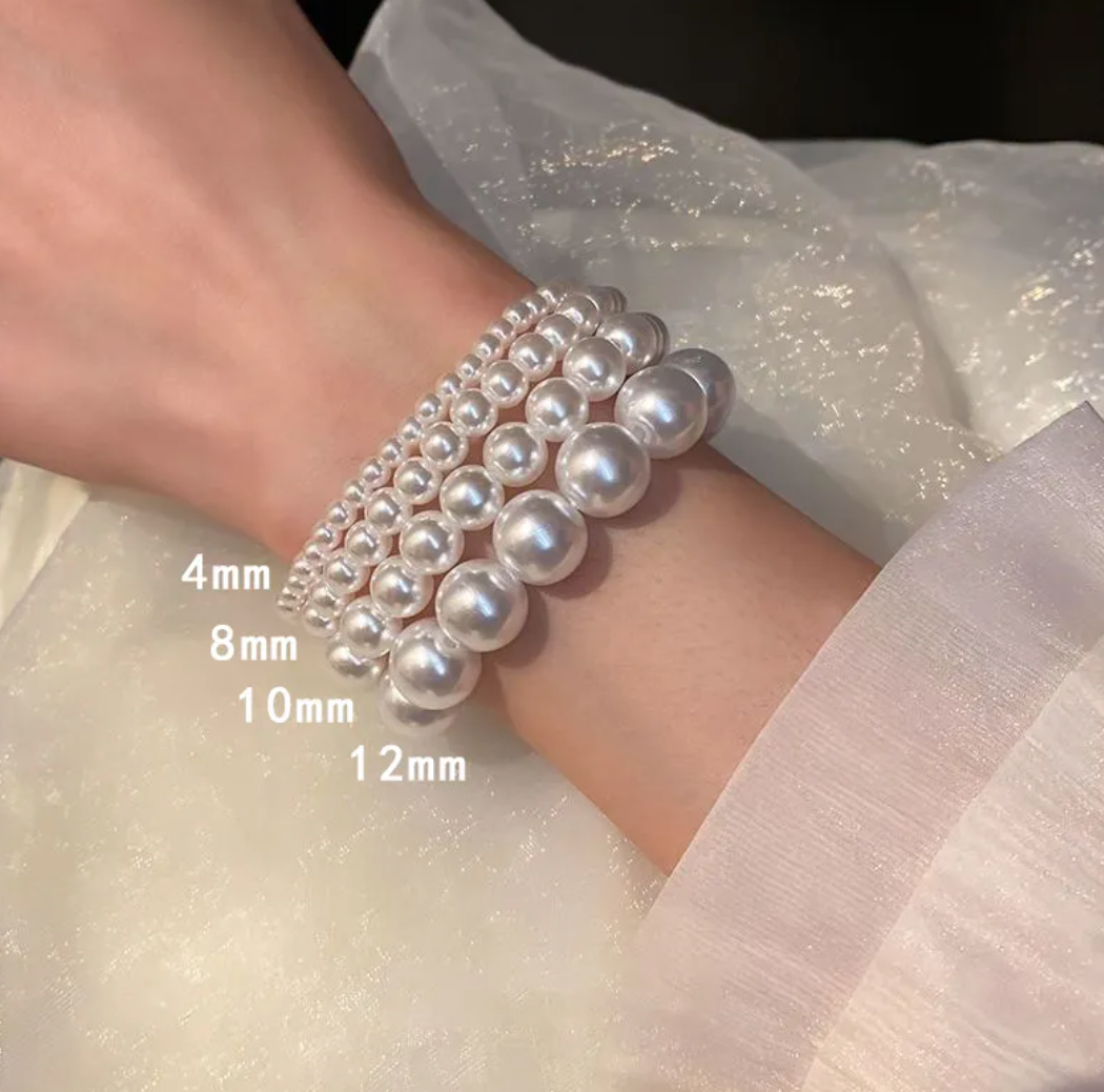 Elegant Freshwater Pearl Beaded Bracelet