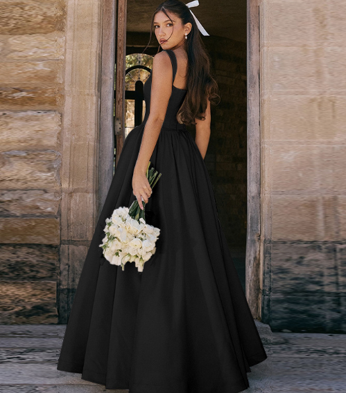 Chic Slim Solid Dress