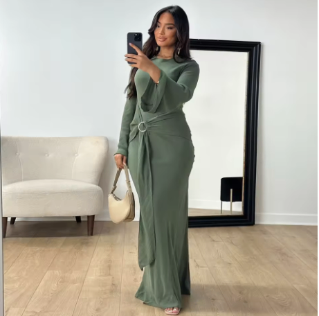 Chic Polyester Dress